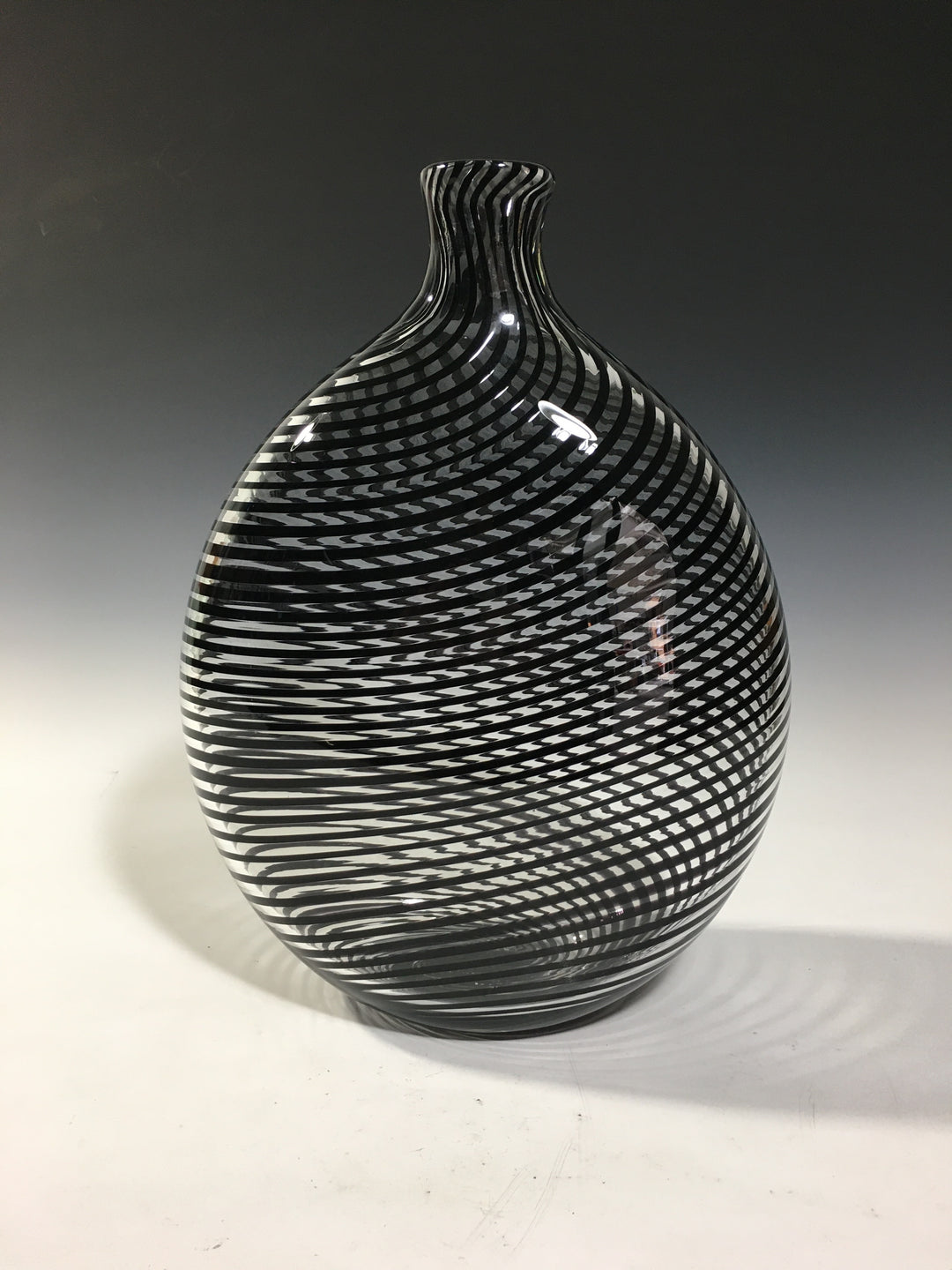 Artistic Collector's Crystal Vase Designed by Jan Beranek